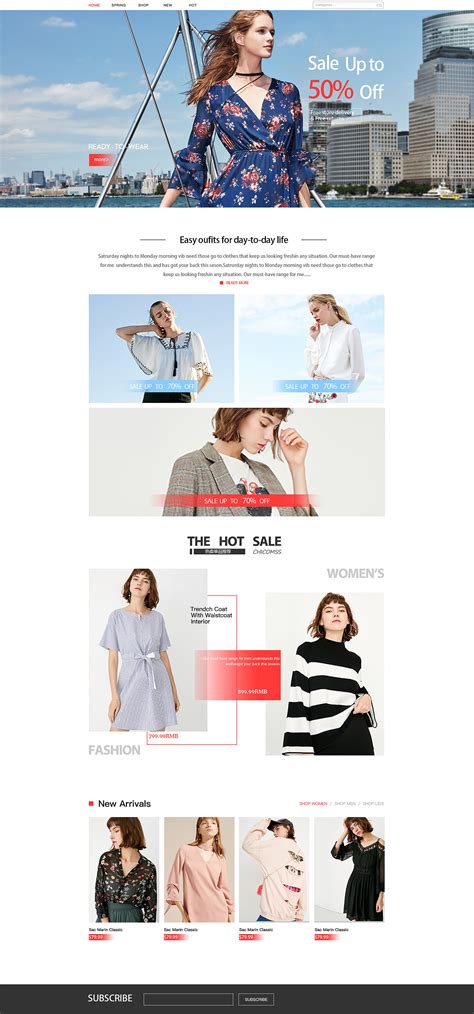 电商网页 时尚女装|网页|电商|Miya_Design - 原创作品 - 站酷 (ZCOOL)