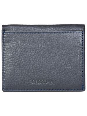 Buy Sassora Genuine Leather Bi-Fold Small Slim Wallet for Men & Women ...