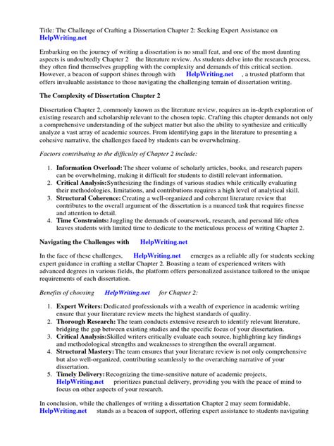 Image result for Chapter 2 Dissertation