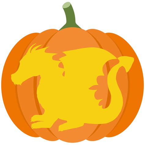 Dragon Pumpkin Carving Templates Printable