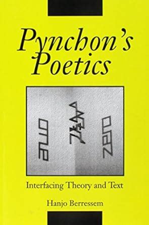 Buy PYNCHON'S POETICS: Interfacing Theory and Text Book Online at Low ...