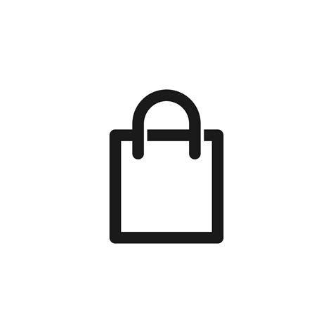 Bag icon. Shopping bag icon. Bag logo. Bag vector illustration. 7371939 ...