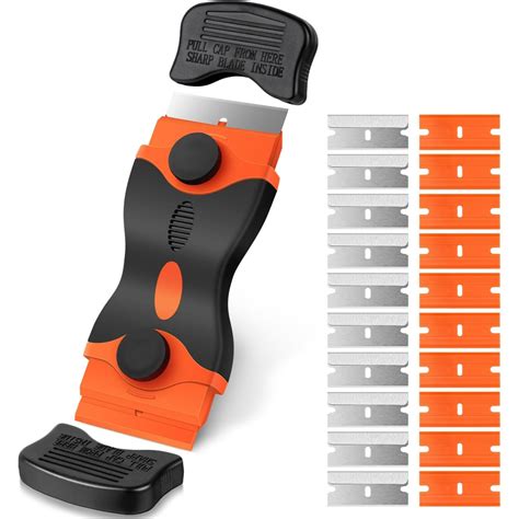Zaptec Razor Blade Scraper Tool Multipurpose for Cleaning & Removing ...