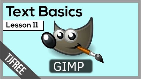 Image result for GIMP Tutorial Adding Text