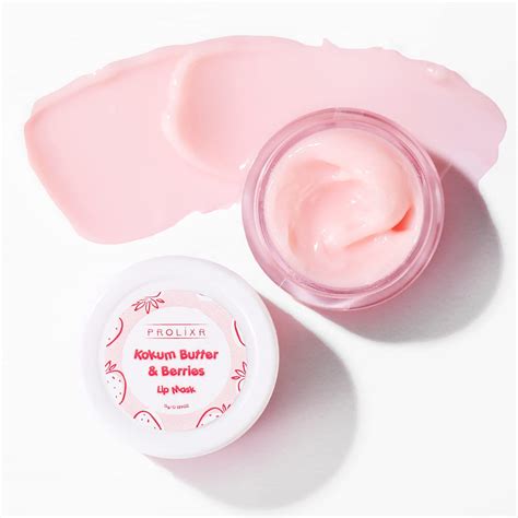 Buy Prolixr Kokum Butter & Berry Lip Mask | Contains Hyaluronic Acid ...