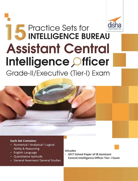 15 Practice Sets for Intelligence Bureau Assistant Central Intelligence ...