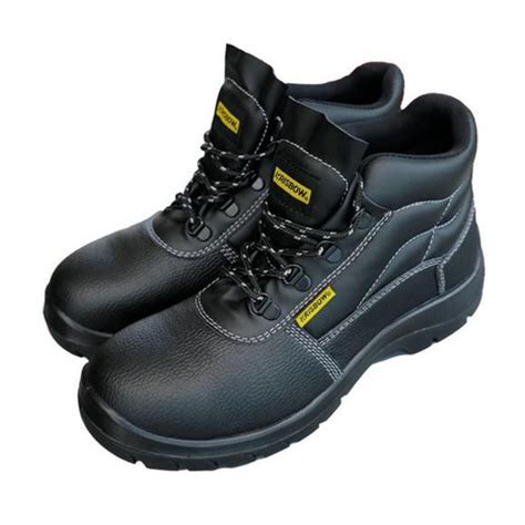 Jual Sepatu Safety Shoes Krisbow Argon 6IN Ukuran 39 Warna Hitam ...
