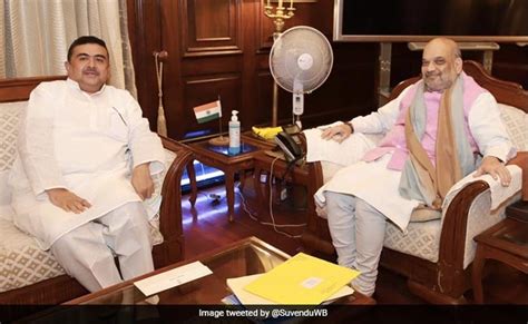 West Bengal Suvendu Adhikari Meeting With Pm Narendra Modi Amit Shah ...