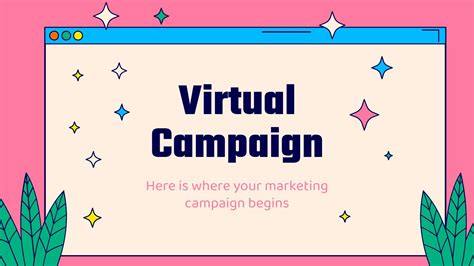 Virtual Campaign Google Slides theme & PowerPoint template