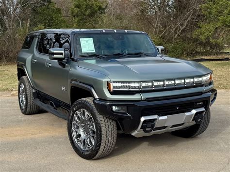 2024 Gmc Hummer Ev 3x 22312 Miles Green Suv Electric 830hp 1045ft. Lbs. 1-speed - Used Gmc ...