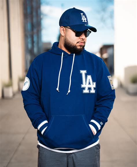Dodgers NE Men's Elite Pack Hoodie Royal - The Locker Room of Downey