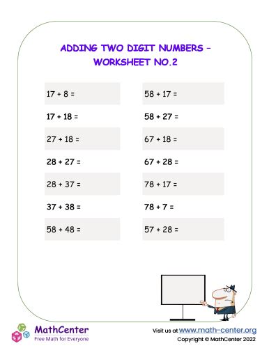Image result for 205 Adding 2-Digit Numbers