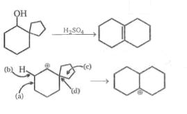 The following transfonnation involves a carbocation rearrangement. The ...