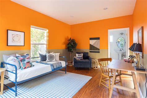 What Color Goes With Orange Paint Walls at Alan Rayl blog