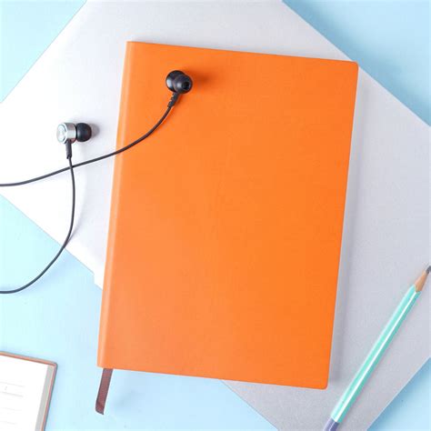 Orange Notebook Online - Premium Notebook | Nestasia