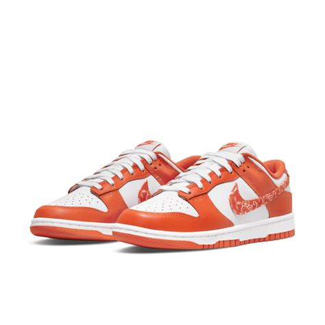Women's Dunk Low 'Orange Paisley' (DH4401-103) Release Date. Nike SNKRS