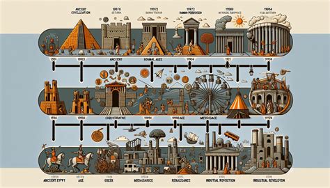 List of Historical Periods Timeline - Easily Copy & Use - Copy 'n List
