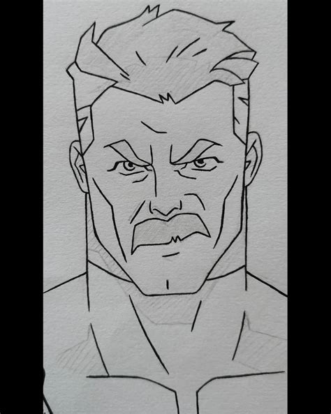 Omni man invincible drawing in 2025 | Comic art sketch, Sketches, Comic art