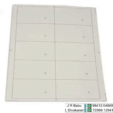 Inlay Sheets - RFID Inlay Sheets Manufacturer from Chennai
