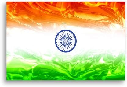 PRINTHUBS Indian Flag Tiranga Posters For Room Home office Wall Decor ...