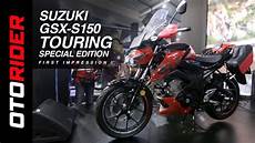 Suzuki Gsx S150 Touring Edition Picture by Suzuki Gsx S150 Touring Impression Indonesia Suzuki Gsx S150 Touring Edition Picture