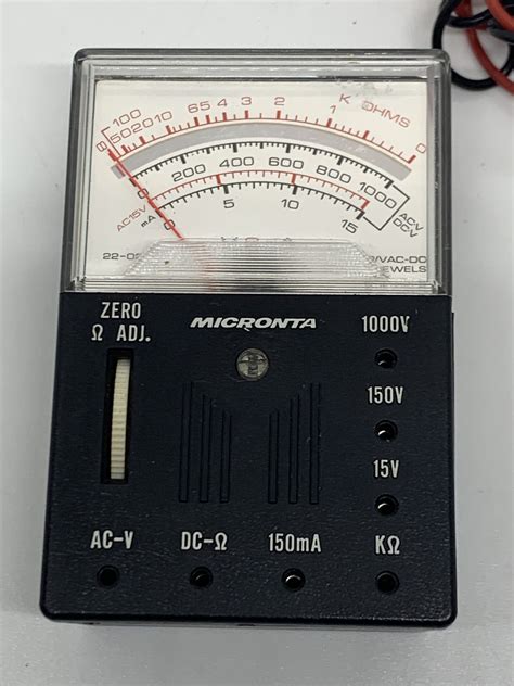 Image result for Micronta 8 Range Multitester
