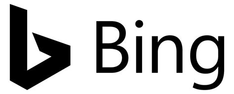 Bing Logo Black Background 的图像结果