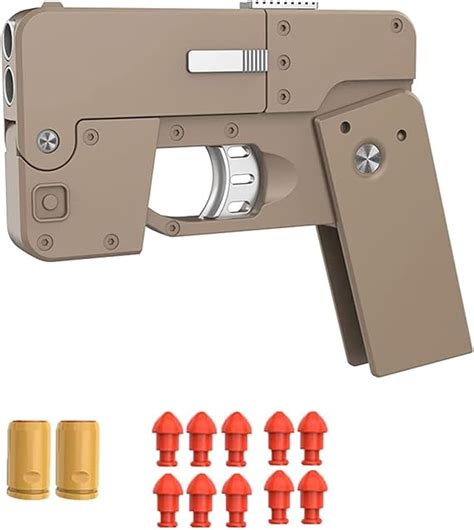 Frixen Folding Soft Bullet Gun Toy - Folding Mobile Phone Shape Toy ...