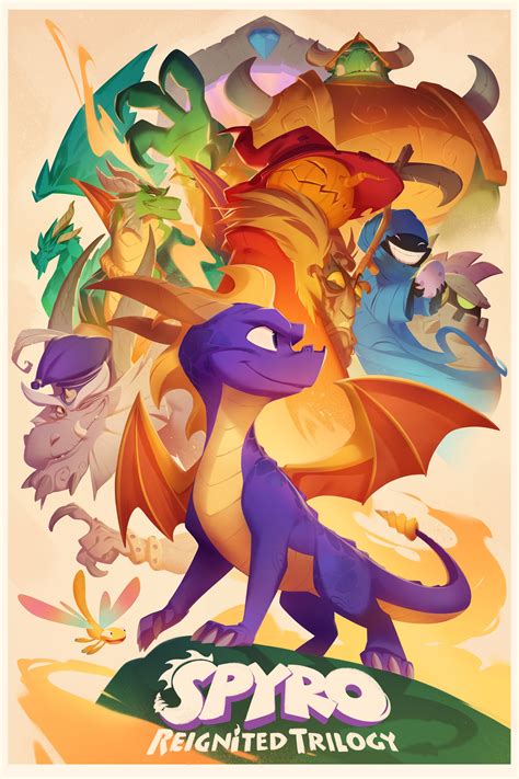 Spyro Reignited Trilogy Art Gallery | Spyro the dragon wallpaper, Spyro ...