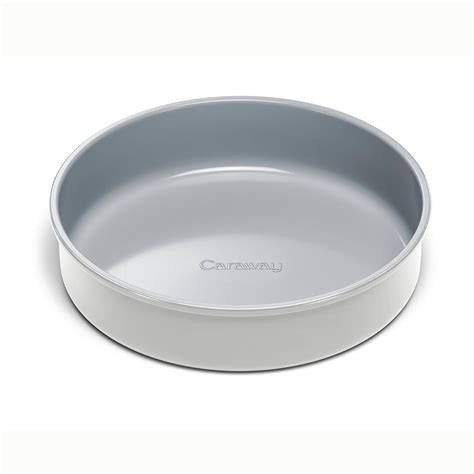 Caraway Home Ceramic Circle Baking Pan | The Container Store