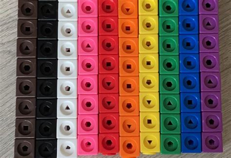 100 MathLink Cubes - TeachersTrading.com