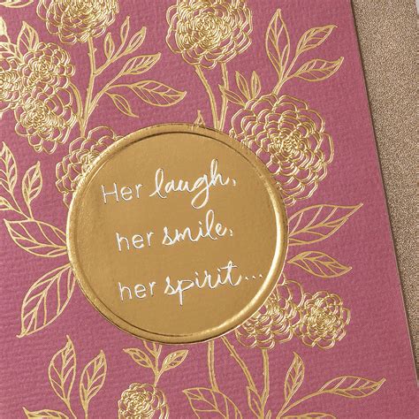 Her Laugh and Spirit Sympathy Card for Loss of Mother - Greeting Cards ...