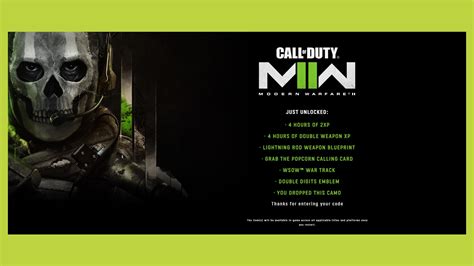 Image result for Cod Redeem Code MW3
