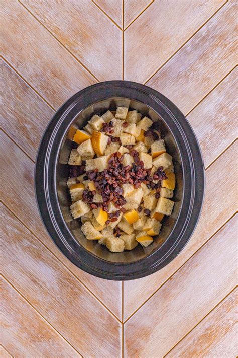 Crock Pot Bread Pudding - The Country Cook