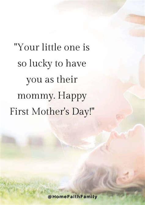 86 Beautiful First Mothers Day Quotes For New Moms In 2023 - Home Faith ...