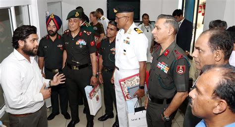 National Defence College team visits NFSU | NFSU