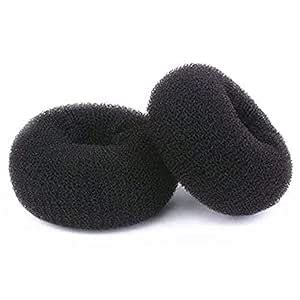 KHODAL Hair Donut Bun Maker for perfect adjust, Ring Style Bun, 2PCS ...