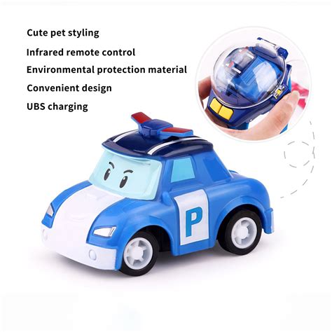 Buy Toma Cartoon RC Race Car Radio Watch Remote Control Cars USB ...