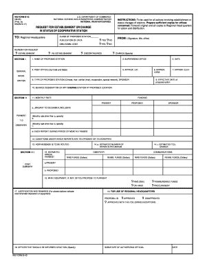 Fillable Online nws noaa wsom b 17 form Fax Email Print - pdfFiller