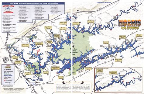 Depth Of Norris Lake