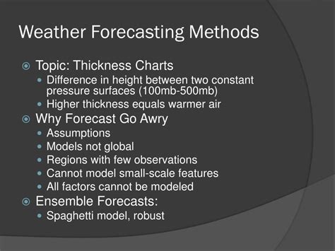 Image result for Weather Forecasting Methods