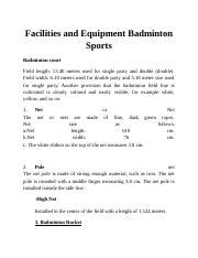 Badminton Facilities 的图像结果