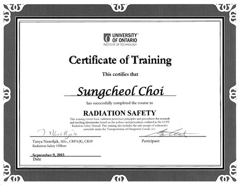 What Is Radiation Safety Officer