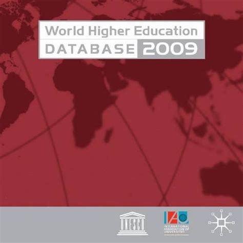 Buy World Higher Education Database Network 2009 Book Online at Low ...