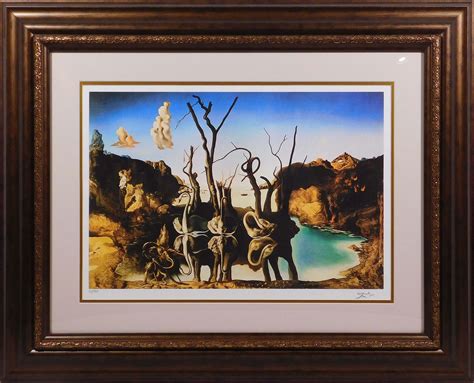 Salvador Dalí | Swan Reflecting Elephants | MutualArt