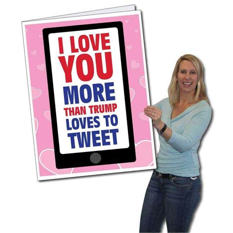 Giant Valentines Day Card | Tweeting Trump | VictoryStore ...