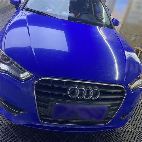 Blue Vinyl Car Wrap,Best Ravoony Basic Sparkle Dark Blue Vinyl Car Wrap ...
