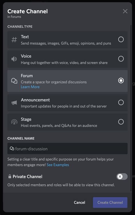 Image result for Create Channel Discord.js
