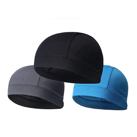 Cycling Cap Bike Cap Helmet Liner Cap Moisture Permeability Quick Dry ...