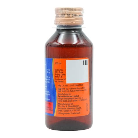 Buy Aerodil Sugar Free Syrup online | Uses, Side Effects, Price and ...